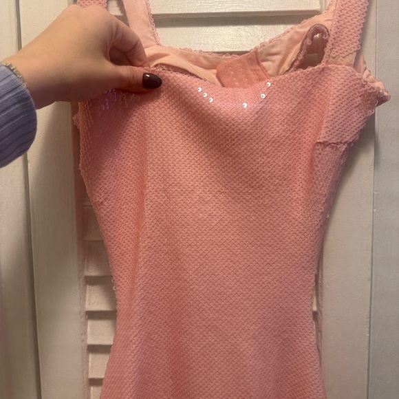 Meshki Blush Backless Maxi Dress - Picture 7 of 11